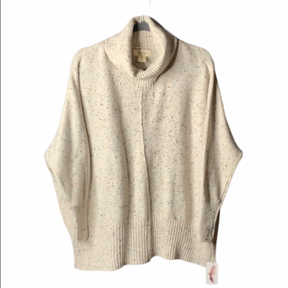Jessica Simpson‎ Oatmeal Alpaca Blend Sweater S